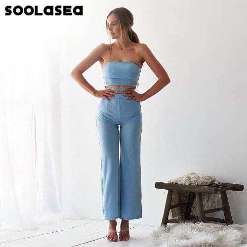 Женские однотонные комбинезоны Soolasea China At AliExpress