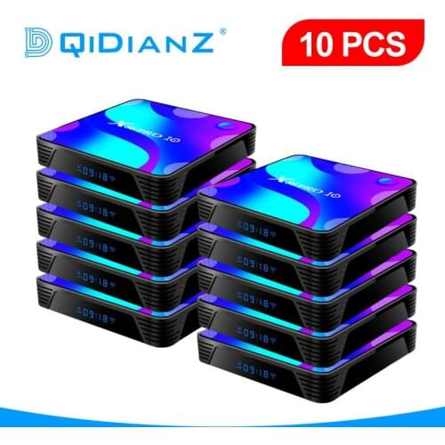 2020 New Android 11 Smart TV BOX X88 pro 10 10pcs RK3318 4K 1080 Media Player Google Store Youtube x96 h96 decoder