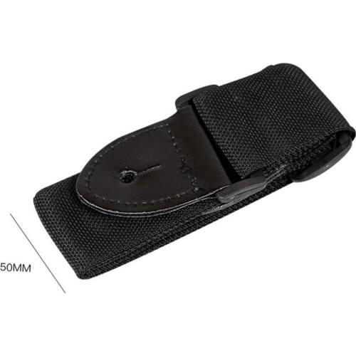 1Pcs Folk Acoustic Guitar Strap Universal Strap Black Leather Guitar Nylon Shoulder Strap Adjustable Strap Belt Guitar Guit E3L3