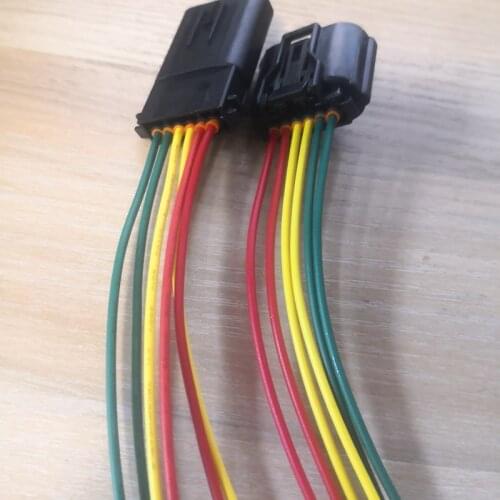 6 Pin/Way Male Or Female Accelerator Pedal Plug Reversing Radar Connector Wire Harness Pigtail 90980-12303 6189-1083 For Toyota