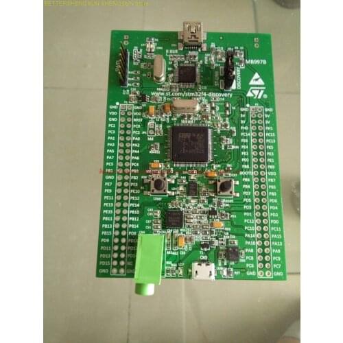 Free shipping 100% Original STM32 Discovery Board Stm32f4discovery Stm32f4 kit Cortex-m4 STM32 Development Board St-link v2