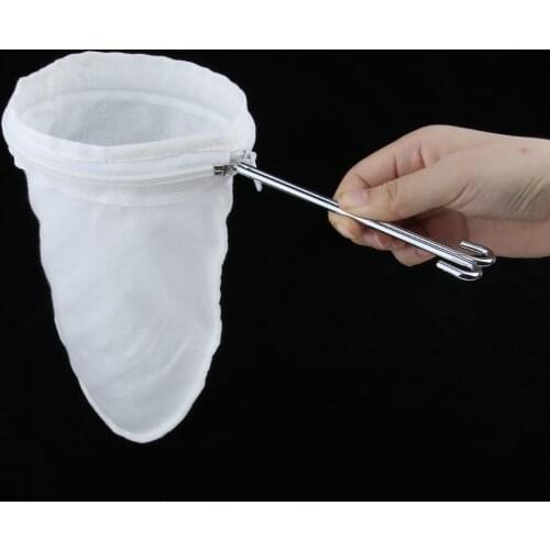 Large Reusable Nut Almond Milk Strainer Bag Tea Coffee Filter Cheese Mesh Cloth