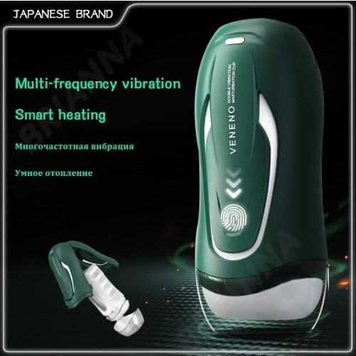 10 modes Male Masturbation Cup Multi-country voice Automatic heating Artificial Vagina real pussy Masturbator sex toys for men