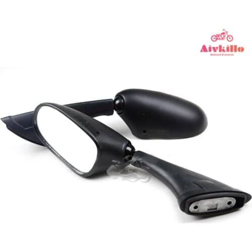 Left+Right Side Black Rear View Mirror Fit For Yamaha T-Max500 2001-2007 Tmax500 02 03 04 05 06