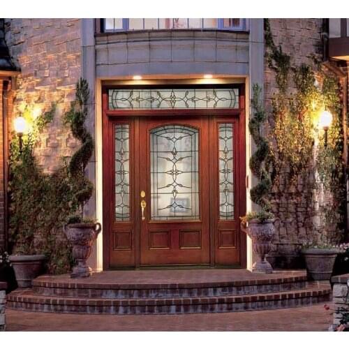 2017 hot sales new design highly durable solid wood doors paint grade interior wooden door entry doors ID1606040