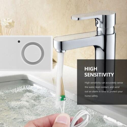 Home Alarm Water Leakage Alarm Detector 110dB Independent Water Leak Sensor Detection Flood Alert Overflow Security Alarm System
