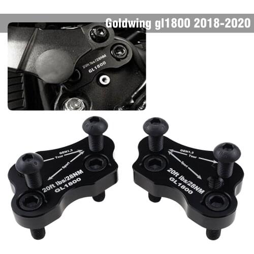 For HONDA Goldwing GL1800 GL1800 Motorcycle Handle Bar Clamp Raised Extend Handlebar Mount Riser 2018-2019-2020