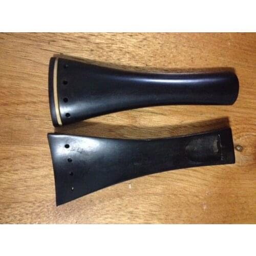 2 pcs violin tailpieces 4/4 Baroque style , ebony wood tailpiece
