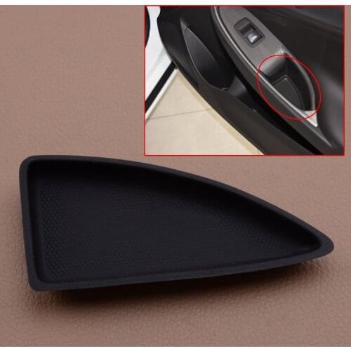 23451120 Car Front Right Door Switch Bezel Cap Bolt Cover Black Fit for Chevrolet Malibu 2016 2017 2018 Accessories