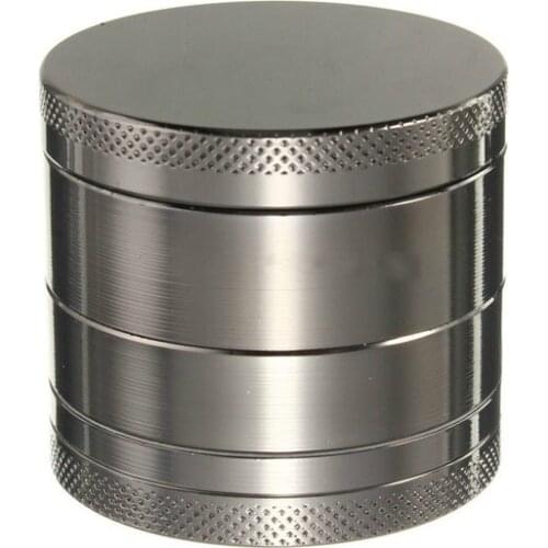 4 Layer Zinc Alloy Herb Grinder 40mm Herb Spice Grass Weed Tobacco Smoke Grinders for Men Smoking Accessories D1