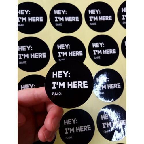 60MM Customized Size Personalized Printing Logo