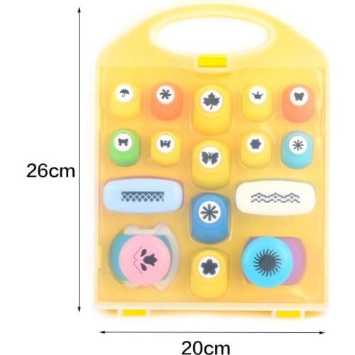 Free Ship 1 Set S M L Border Corner Paper Shapper Punch Craft Punch Scrapbook Set +100pcs Craft Origami Paper In Nice Box