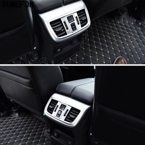 FOR HONDA URV UR-V 2017 ABS Chrome Car Glove Storage Box Lock switch Cover Trim Decoration Frame Cover