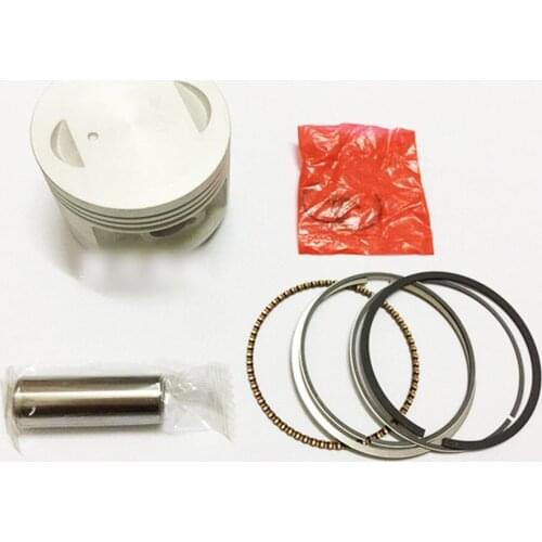 Motorcycle Piston Ring Gasket Kit for SUZUKI DR125 2009-2012 EN125 GN125 GS125 Flat Top Piston 125cc 150cc STD 57mm Bore 62mm