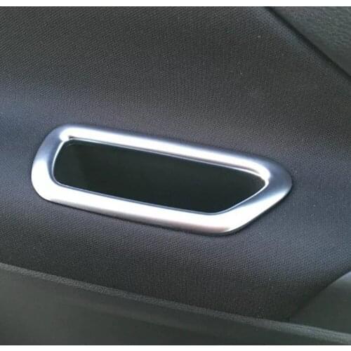 For Nissan Serena 2016-2019 Car Accessories Car Door Inner Armrest Handle Bowl Cover Trim Frame Sticker Styling Protector Frame