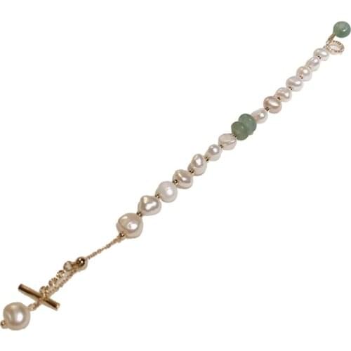 Real Natural Freshwater Pearl bracelet for Women Individual Pearl Handmade Bracelet Fashionable Bracelet Elegant Ornaments