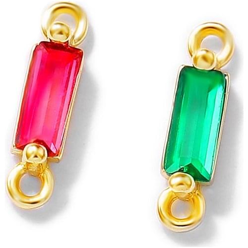 Factory wholesale Gold Color Brass connectors For Necklace and Bracelet Earring Diy Jewelry Making Supplies Accessories