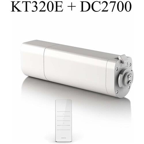 Original Dooya Sunflower 220V 50mhz Electric Curtain Motors KT320E 45W with remote DC2700 Intelligent Mobile Control
