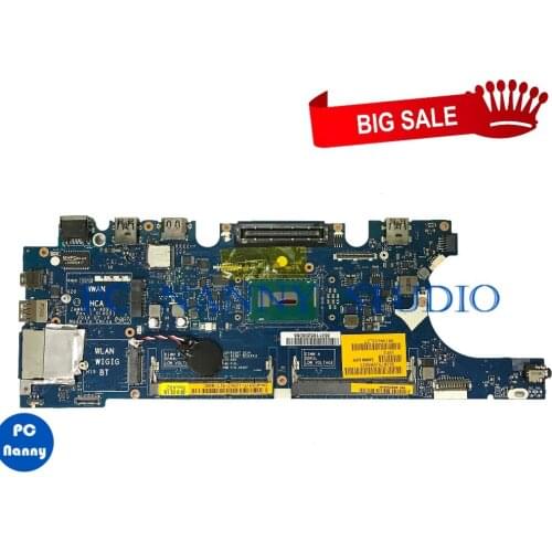 PCNANNY 0YD3YT YD3YT for Dell E5250 Laptop motherboard ZAM60 LA-A893P 3755U tested