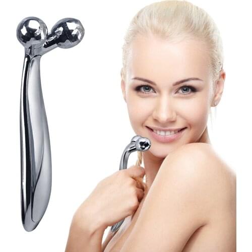 3D Face-lift Roller Massager 360 Rotate Y Shape Thin Face Massage RollerLifting Wrinkle Remover Face Skin Care Massage Tools