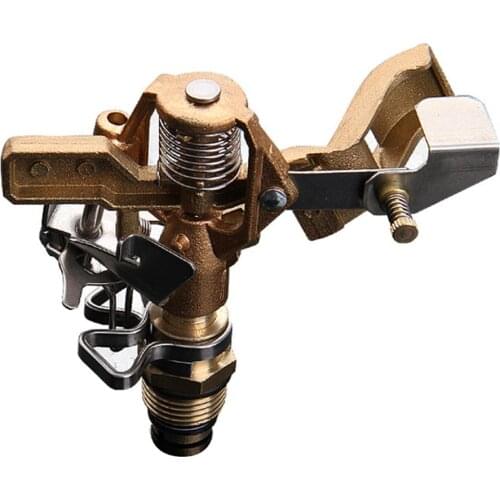 Garden Watering Sprinkler 360 Degree Automatic Swing Rotating Nozzle Adjustable Lawn Irrigation Rocker Sprinkler Water Sprayer