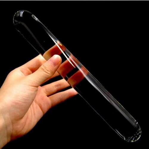 Glass Anal Big Plug Prostate Massager Anal Expander Huge Butt Plug Glass Dildo For Women Men 2.5/3/3.5/4.5 4 cm Glass Anal Plug