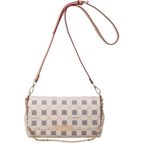 Women Fashion Crossbody Shoulder Bag Leather Luxury Brand Chain Handbag Purse Cell Phone Party Evening Clutch Wallet