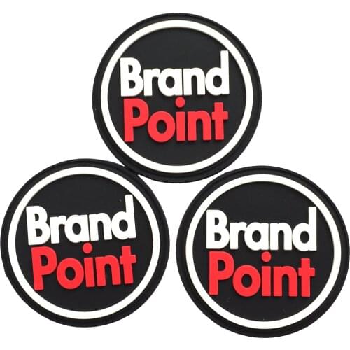 Custom PVC Cloth Patch DIY Brand Logo Rubber Label For Bags/Hats/Jacket