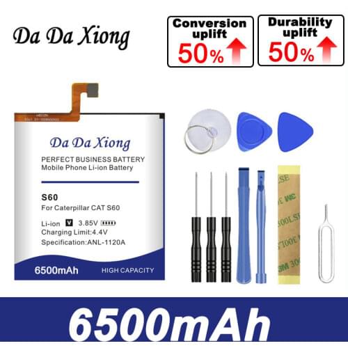 Top Brand 100% New 6050mAh for Caterpillar CAT S60 APP-12F-F57571-CGX-111 Battery in stock