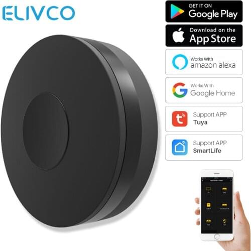 Tuya Smart WIFI IR Remote Control Smart Home Universal Infrared Remote ControlSmart Life APP Works with Alexa Google Assistant