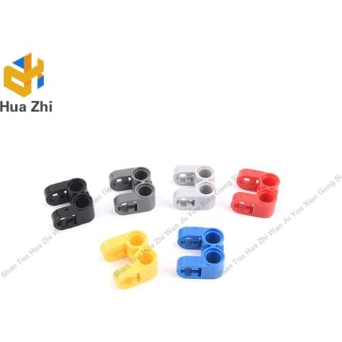 "Building Blocks Parts 41678 10PCS Technic Axle and Pin Connector Perpendicular Double Split LEGOING MOCS Education"