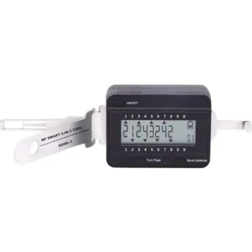 2021 Newest NP Tools Smart 5 in 1 Tool HU66 V.3 Decoder HU66 Lock Pick Tool Locksmith Set Electronic