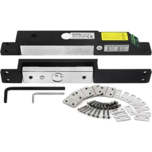 24VDC 12VDC with time delay concealled Shear Lock Electric Magnetic Lock for door access control system