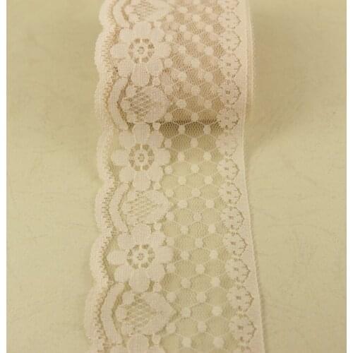 5 yards 58mm width non-Elastic non-Stretch Lace trim sewing accessories