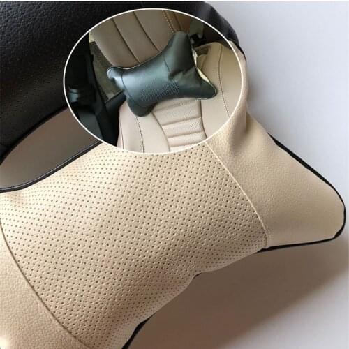 2pcs Car neck pillows universal headrest case for Toyota Prius Levin Crown Avensis Previa FJ Cruiser Venza Sienna Alphard ZELAS