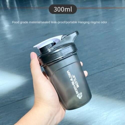 300/400/600 ML Water Bottles 10/13.5/20 Oz Sports Water Cup Protein Powder Female Student Student Male Large Capacity Fitness