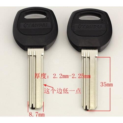 Best quality B068 House Home Door Key blanks Locksmith Supplies Blank Keys