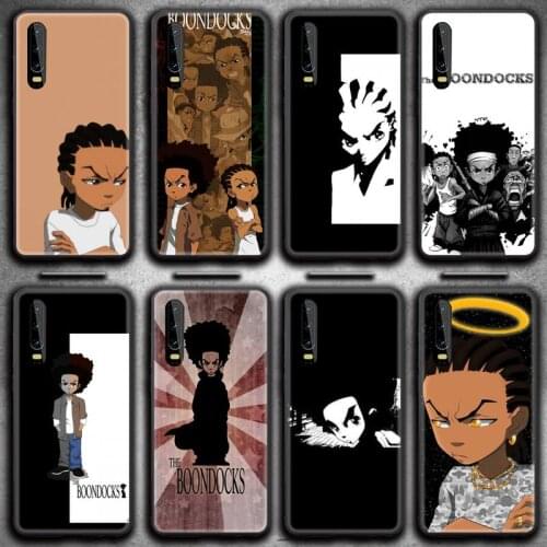 Huey Freeman Boondocks Phone Case for Huawei P20 P30 P40 lite E Pro Mate 40 30 20 Pro P Smart 2020