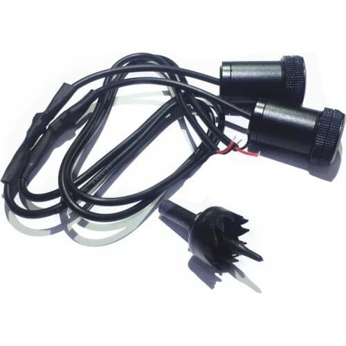 JXF Car Lights Signal Decorative Lamp Door Welcome LED for Avenger Charger Durango、Nitro Dakota Ram Truck Ram SRT-10 Caravan