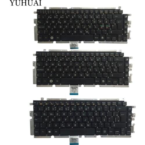 Laptop Keyboard for LG Z330 Z330-G Z340 Z350 Z355 Nordic NE/Spanish SP/Brazil BR black keyboard