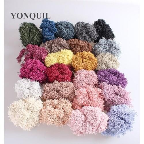 Simulation Flower Core DIY hair accessories Fondant Sugar Paste Yellow Color Stamen Sugar Flower Petal Modeling tool Mold Baking