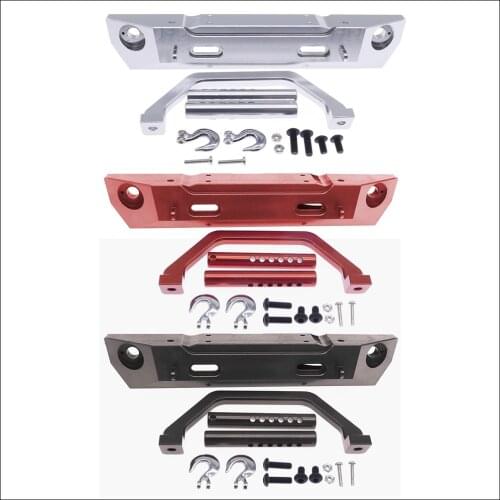 RCAWD machined alloy front bumper for 1-10 RGT 86100 86110 FTX5579 Outback Fury crawler parts