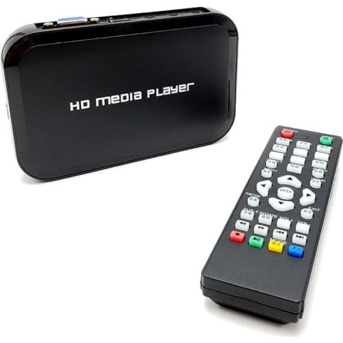 REDAMIGO HDD Player Mini Full HD1080p H.264 MKV HDD HDMI Media Player Center USB OTG SD AV TV AVI RMVB RM HDDM3