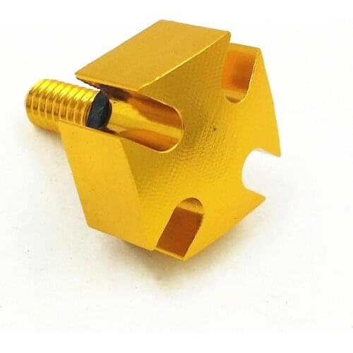 Gold Cross Seat Bolt For Harley Sportster Dyna Touring Softail 883 XL Wide Glide