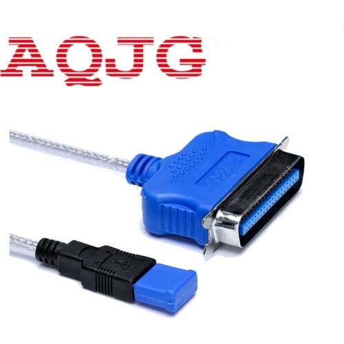 1.8M USB 2.0 To Parallel IEEE 1284 Centronic 25 Pin CN36 Printer Adapter Cable for PC Laptop Desktop Notebook 6FT New AQJG