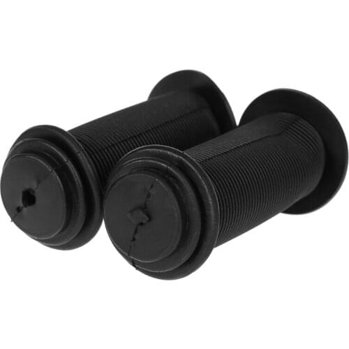 1Pair Bicycle Grips Children Bike Tricycle Scooter Non Slip Thread Rubber Handle