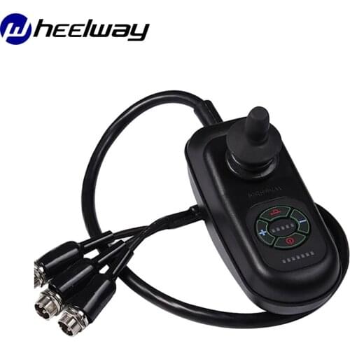 24v wheelchair with brush motor joystick safety controller dual-drive electric wheelchair controller DC simple and easy to opera