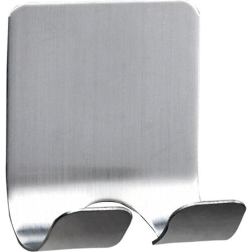 5 Pcs Wall Hook Razor Holder Waterproof Hooker High-quality Multi-purpose For Shower Bathroom Kitchen Stainless Steel