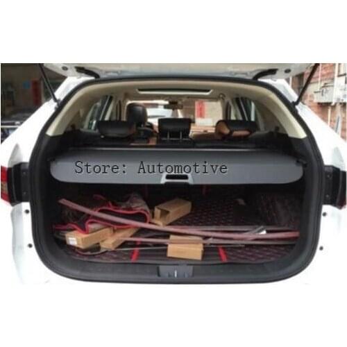 For SsangYong Rexton W 2007-2016 Rear Cargo privacy Cover Trunk Screen Security Shield shade covers(Black, beige)