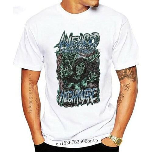 Avenged Sevenfold Reaper Scream Black T Shirt New Nightmare Adult A7X Summer Cotton T-Shirt Fashion